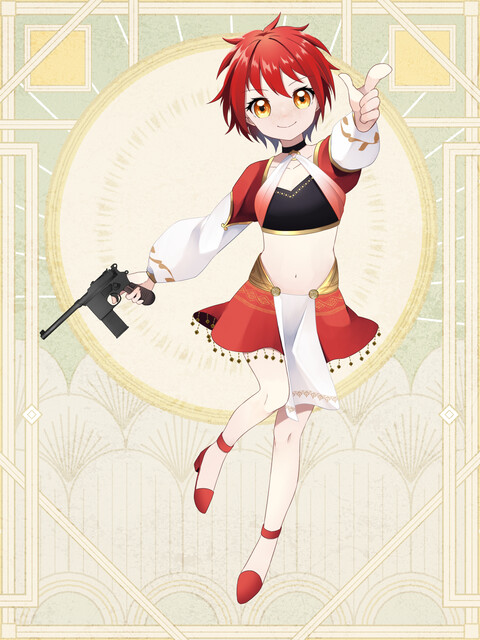 冥道・三色 しらゆき 全身イラスト - ルートエデン