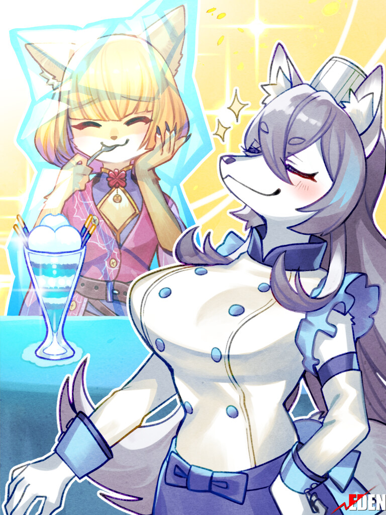 妖力満点カチコチパフェ